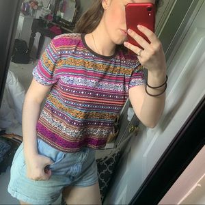 Super cute patterned t-shirt